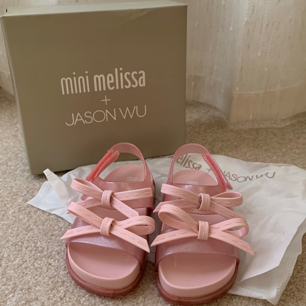 Mini Melissa + Jason Woo sandals